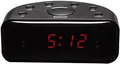 Denver CR-430 - Uhr - Analog & Digital - FM - PLL - LED - 1,52 cm (0.6" ) - Schwarz (111131000580)