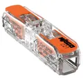 WAGO Verbindungsklemme WAGO 221-2411 Verbindungsklemme flexibel: 0.14-4 mm² starr: 0.2-4 mm²