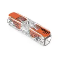WAGO 2-Leiter-Klemme Durchgangsverbinder Klemme mit Hebel 221-2411