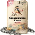 Vogelfood 25kg Sonnenblumenkerne gestreift erstklassige Qualität Wildvogelfutter Samore Vogelfutter