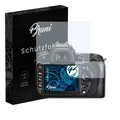 Bruni 2x Folie für Nikon D90 Schutzfolie Displayschutzfolie