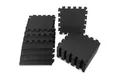 Montafox Pool-Bodenschutzfliese ALPIDEX 21 Stück Poolmatte schwarz 30 x 30 x 1 cm erweiterbar