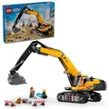 Bagger Baustelle Gelb