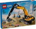 LEGO City 60420 Gelbe Baustellenbagger Set