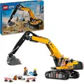 LEGO City Raupenbagger, Spielzeugbagger für Kinder ab 8 Jahren, Bauspielzeug mit