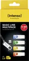 Intenso Basic Line USB Typ-A 2.0/s Drehring Schwarz Blau Grue... - Flash-Speicher - unsortiert (3503595)