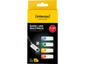INTENSO USB-Stick 5er Pack Speicherstick, 64 GB, 28 MB/s, Bunt