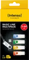 INTENSO 3503595 - USB-Stick, USB 2.0, 64 GB, Basic Line 5er Pack