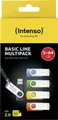 Intenso USB-Stick 5er Pack Basic Line 5 x 64GB USB-Stick 64GB Gelb, Grün, Blau, Orange, Schwarz 3503595 USB-A (USB 2.0)