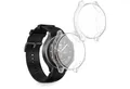 kwmobile Smartwatch-Hülle 2x Hülle für OnePlus Watch 2 / OPPO Watch X, Silikon Fullbody Cover Case Schutzhülle Set