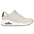 Skechers Skechers - Street Uno Shimmer Away - Beige Schnürschuh beige 36 EU