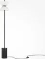 Maytoni Moderne Stehleuchte Kyoto LED incl. in Schwarz aus Metall Glas 11 W für Küche, Schlafzimmer, Wohnzimmer, Esszimmer, Lobby