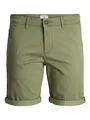 JACK & JONES Herren Chino Shorts Regular Fit 12165604,Deep Lichen Green,L