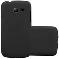 Cadorabo Schutzhülle für Samsung Galaxy TREND LITE Hülle in Schwarz Etui Hard Case Handyhülle Cover