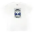 VW Collection by BRISA Kurzarmshirt Volkswagen Unisex T-Shirt Rundhalsausschnitt blau|weiß XXL