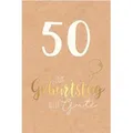 Skorpion Glückwunschkarte Geburtstagskarte - Zum 50.Geburtstag - Alles Gute