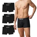 Boxershorts Herren aus BioBaumwolle 6er Pack  Atmungsaktiv und Ideal für Spor...