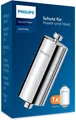 Philips Water Inline-Duschfilter mit 1 Ersatzkartusche – 50.000 L Kapazität