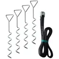 BERG Befestigungs-Set für Trampoline, 43 cm Länge