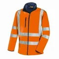 teXXor Warnschutz-Shirt Warn-Wetterschutz-Softshelljacke Niagara orange 3XL