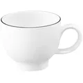 6er-Set Seltmann Espressotasse Lido 90 ml Porzellan Schwarz S (Small)