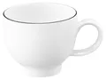 Seltmann LIDO Espressoobertasse Kaffeetasse ohne Unterteller Porzellan Weiß 90ml