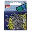 PRYM Glaskopf Stecknadeln Lang gelb / 20g.