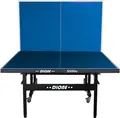 Dione Tischtennistisch S500o - 6mm top - Outdoor Klapp - Rollbar Tischtennisplatte für draußen - Wetterfeste TT-Tisch 60kg - 10 Minuten Installation
