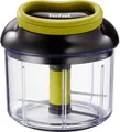 Tefal 5-Sekunden-Zerkleinerer 900 ml Gemüseschneider Und Mixer Mit Edelstahlklingen Zum Zerkleinern Von Gemüse, Zwiebeln Und Nüssen K1320404