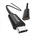USB C Kabel Verlängerung 1m Daten Lade Kabel Schwarz 10 Gbit s