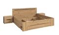 xonox.home – 3 TLG. Schlafzimmer-Set Canu in Artisan Eiche Nachbildung und Athrazit – Modernes Schlafzimmer mit viel Stauraum – funktional, elegant & langlebig