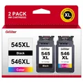 545XL 546XL Multipack für Canon Druckerpatronen 545 546 für Canon 545 XL Schw...