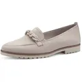 Tamaris Loafer Chunky Slipper, Plateau Slipper mit seitlichen Stretcheinsätzen grau 42 EU