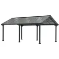 Carport Eiger Dunkelgrau ca. 367x301x610cm