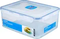 Lock & Lock HPL836, Box, Rechteckig, 5,5 l, Blau, Transparent, Polypropylen (PP), -20 - 99 °C