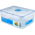 Lock & Lock HPL836, Box, Rechteckig, 5,5 l, Blau, Transparent, Polypropylen (PP), -20 - 99 °C - Blau/Transparent