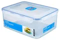 Dose rechteckig m. Ablaufgitter 5,5 l, Lock&Lock