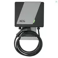 Wallbox 11 KW AEG FI Schalter Ladestation 5m Kabel Typ 2 Stecker