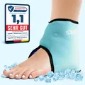 Kühlpads Fußgelenk - Kühlbandage Knöchel - Sprunggelenkbandage mit Kühl-Gel K...