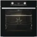Gorenje Steel Set 4, Einbauherd Set BCS6737E06X + ECD634SC - Silber/Schwarz