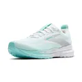 Brooks Damen Trace 4 Sneaker, Bright White/Limpet/Black, 39 EU