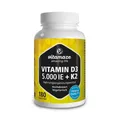 Vitamin D3 K2 5000 I.E. / 100 µg hochdosiert Tabletten 45 g