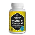 VITAMIN D3 K2 5000 I.E./100 µg hochdosiert Tabl. 180 ST
