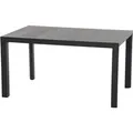 Siena Garden Gartentisch Silva Rechteckig Keramik Washed Grey 90 cm x 160 cm
