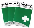 WM-Teamsport Erste-Hilfe-Set 3er Pack Verbandbuch Erste Hilfe + heraustrennbare Seiten, (3 St)