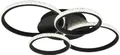 Trio Leuchten LED Deckenleuchte Cires 27W schwarz
