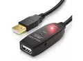 deleyCON 10m USB 2.0 Verlängerungskabel Aktiv Verlängerung Kabel Repeater Tintenstrahldrucker
