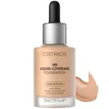 CATRICE HD Liquid Coverage Foundation 040 Warm Beige – Hohe Deckkraft ohne Maskeneffekt – Ultra-leichte, flüssige Textur – Samtig-mattes Finish – Make-up Vegan – 30 ml