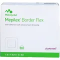 Mepilex Border Flex Schaumverb.haft.7.5x7.5 cm 10 ST