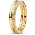 Pandora Fingerring Doppelband Goldfarben goldfarben 50/15,9
